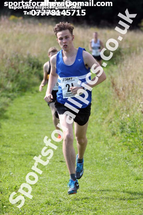 Senior mens relay, Sunderland Harriers Cross Country, Farrington, Sunderland. Photo: David T. Hewitson/Sports for All Pics